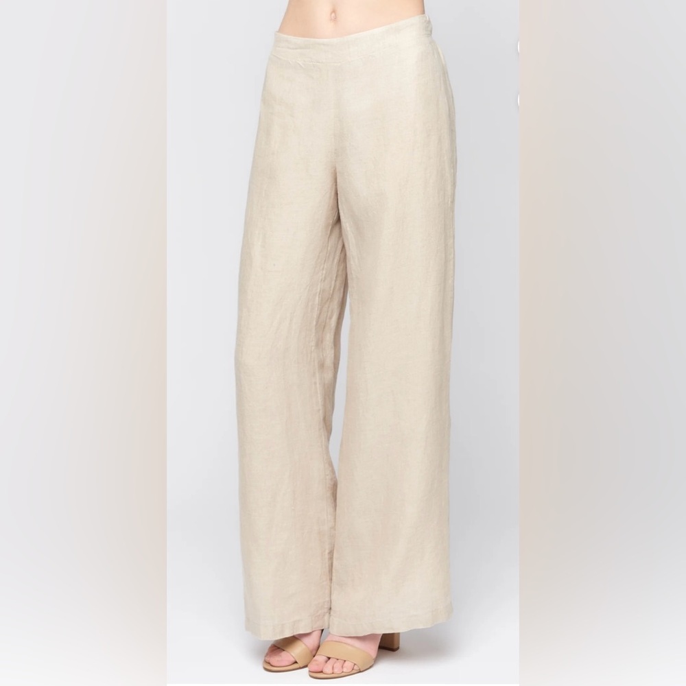 MAVEN West wide‎ leg linen pants size large